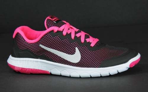 Original Girls Nike Flex Experience 4 (GS) - 749818-001 - UK 4 (SA 4) 23.5cm