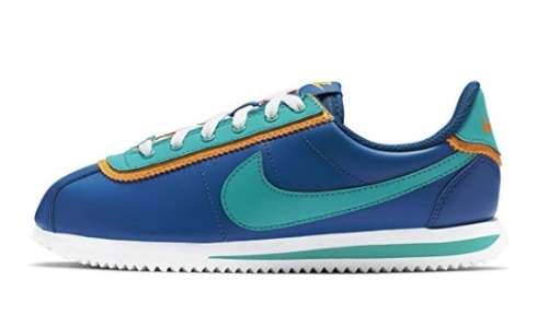 Original Girls Nike CORTEZ BASIC LTHR DBL (GS) - BV0017-400 - UK 4 (SA 4) - 23.5cm