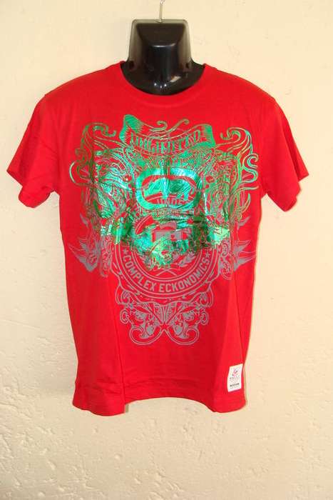 Mens ECKO UNLTD T Shirt Small Slim Fit