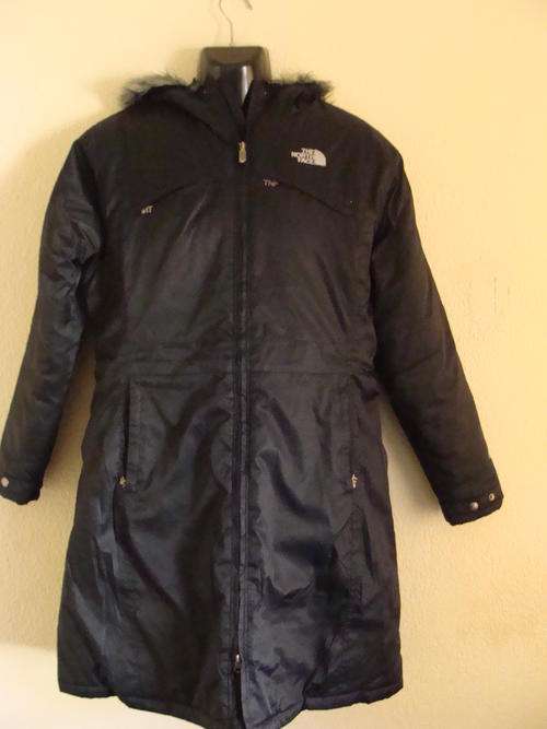 Ladies The North Face Winter Arctic Parker Long Jacket with Hood - Medium