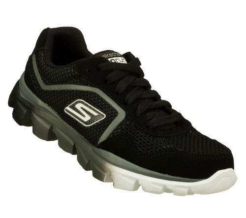 Original BOYS SKECHERS Go Run Ride Supreme - UK 4 (SA 4 - 23.5cm) Leather & Textile Upper
