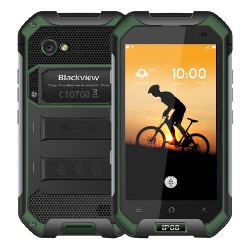 BLACKVIEW BV6000S IP68 SMARTPHONE - ANDROID 6.0, QUAD CORE CPU, 2GB RAM, 4G, DUAL SIM, NFC, OTG