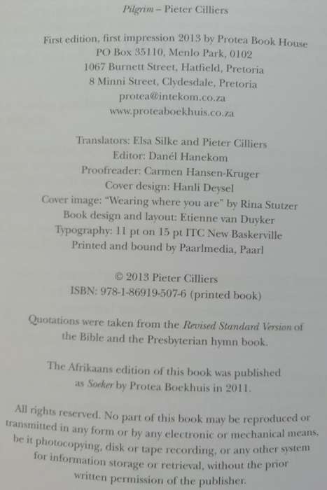 Pilgrim / Pieter Cilliers