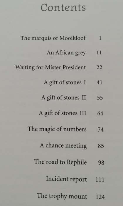 The Marquis of Mooikloof and Other Stories  / Sean O`Toole