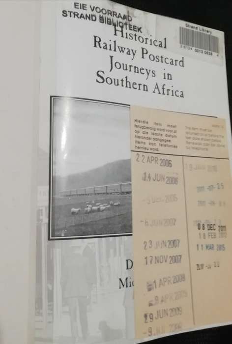 Historical Railway Postcard Journeys In Southern Africa / David Rhind and Michael Walker