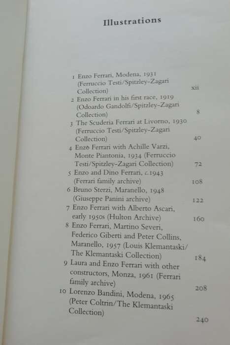 Enzo Ferrari: a life WILLIAMS, Richard