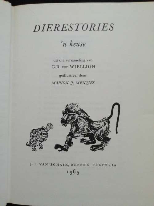 Dierestories - G.R. von Wielligh (1965)