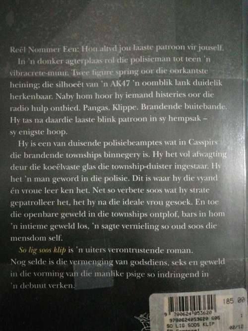 So Lig Soos Klip / Jacques Pretorius