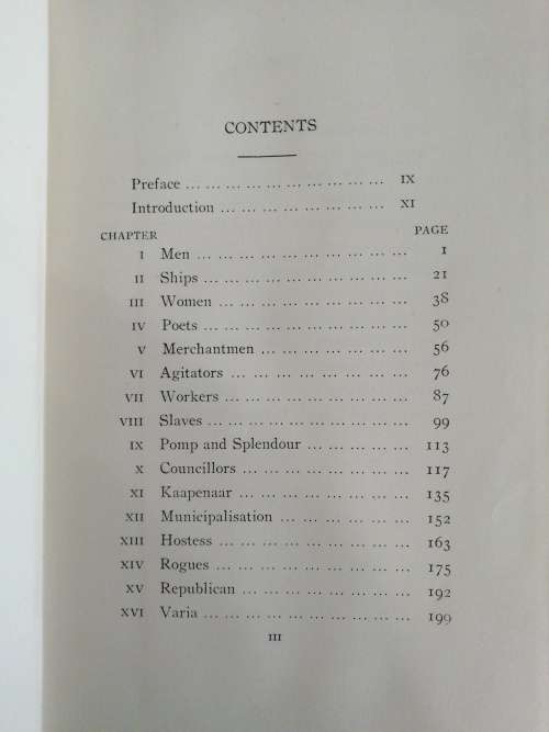 The Growth and Government of Cape Town  /  P. W. LAIDLER (1939)