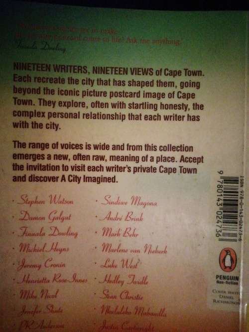 CAPE TOWN: A City Imagined / Stephen Watson