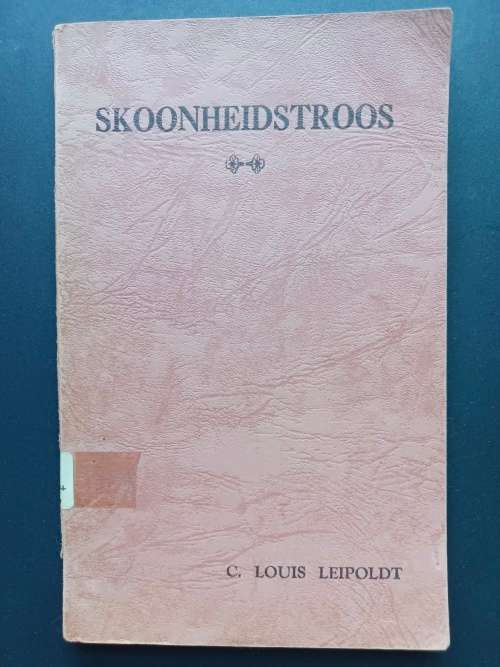 SKOONHEIDSTROOS / C. LOUIS LEIPOLDT