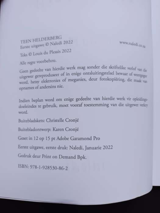 Teen Helderberg / Louis du Plessis