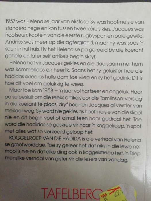 Koggelroep van die Hadida / Ben Lindemann