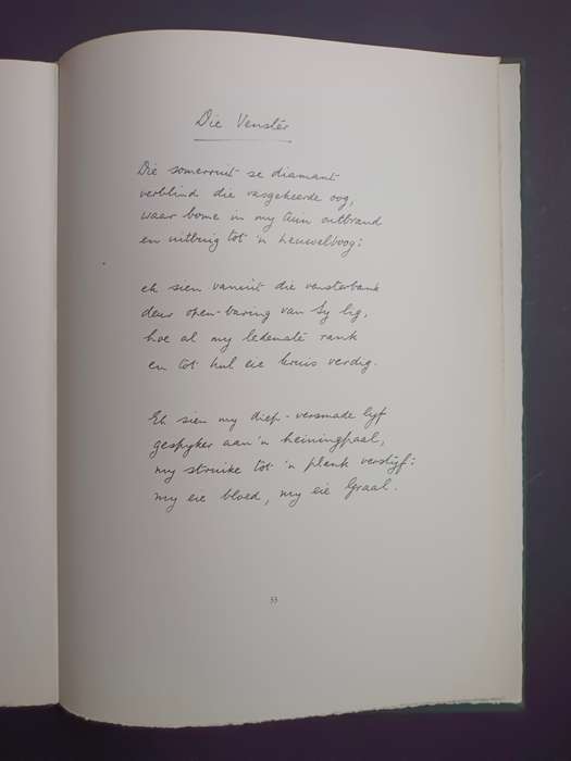 Die Ysterwoud / Ernst van Heerden (geteken en genommer)