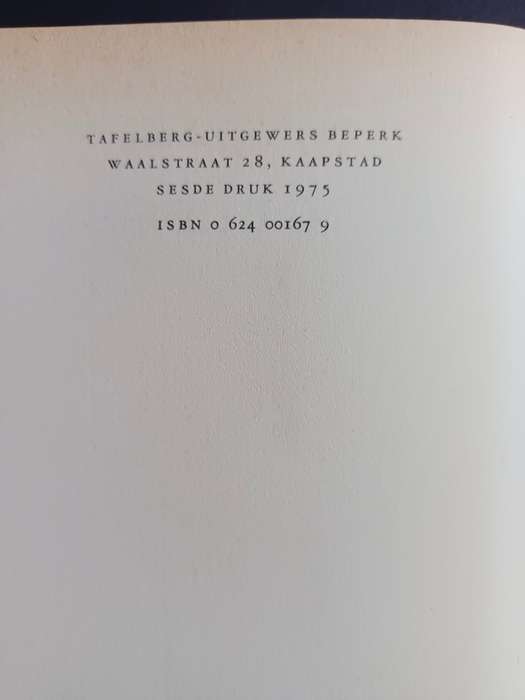 VERGELEGEN / D. J. Opperman