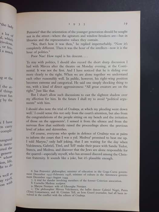 JOURNAL 1935 - 1944 / Mihail Sebastian