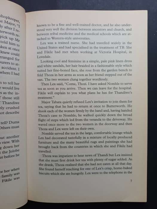 Thoza`s Story / Daphne Barnard