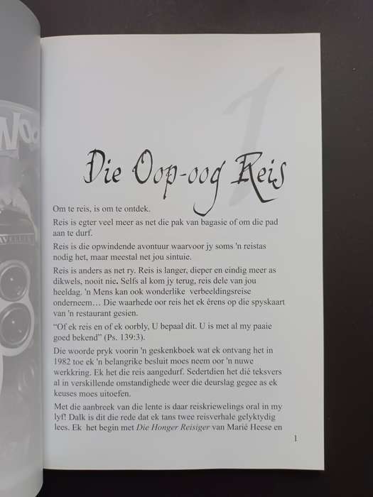 `n Oop-oog Reis / Wim Fourie