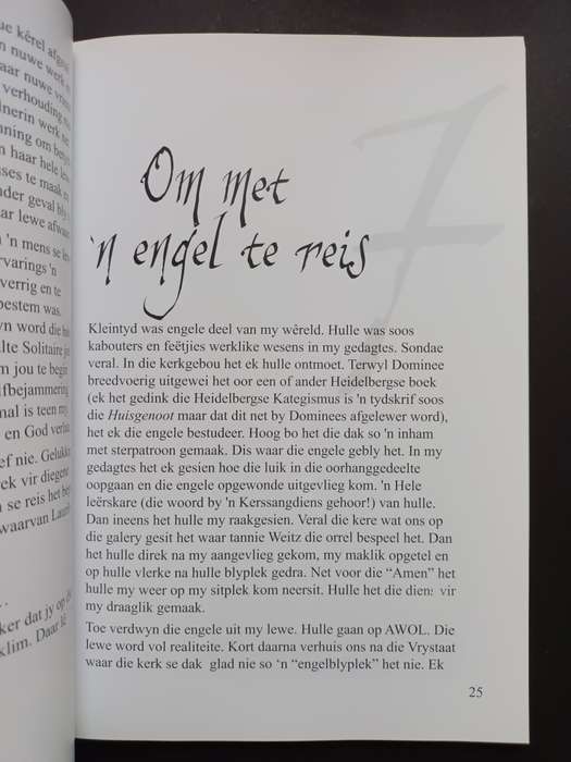 `n Oop-oog Reis / Wim Fourie