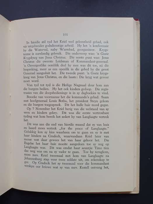 Abraham Paul Kriel: Sy Lewe en Werk / J. D. Kestell