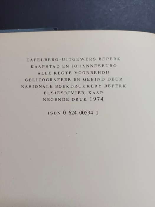 Die Bergstroom Ruis / D. F. Malherbe