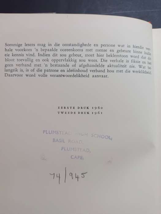 DIE SOEKENDE MENS / W. A. de Klerk
