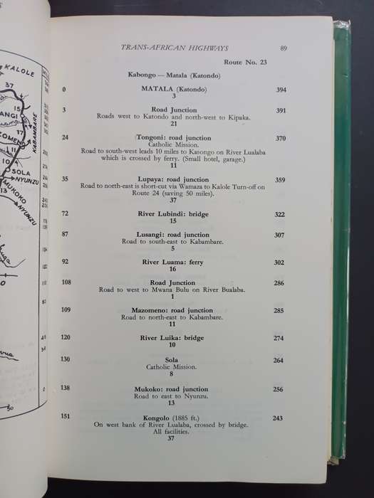 TRANS-AFRICAN HIGHWAYS / Compiled and published by The Automobile Association of South Africa