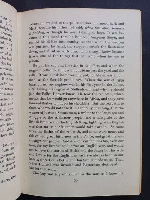 TOO LATE THE PHALAROPE / ALAN PATON