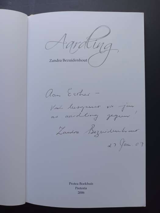 Aardling / Zandre Bezuidenhout