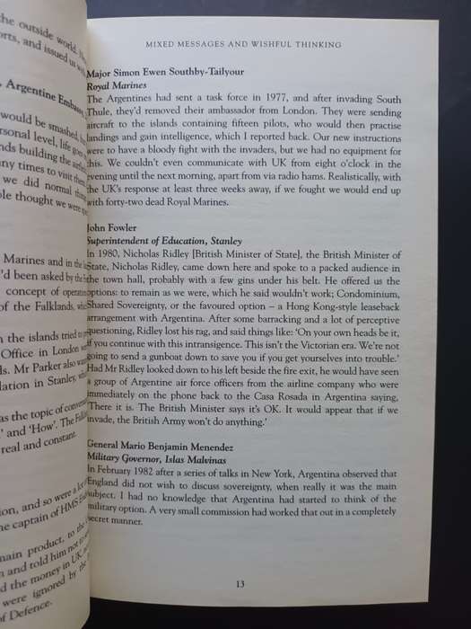 Forgotten Voices of The Falklands / Hugh McManners