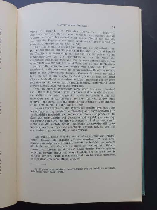 Aspekte van Afrikaanse Literatuur, Studies van belangrike werke / F.E.J. Malherbe