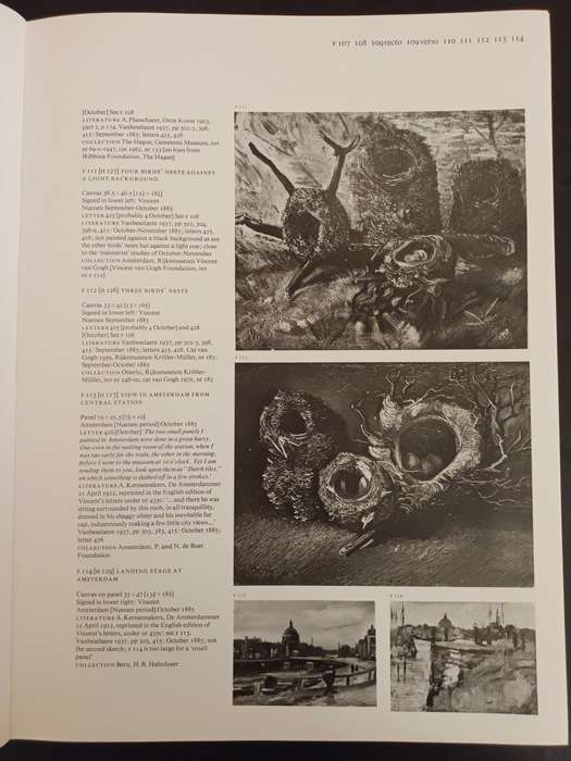 The Works of Vincent Van Gogh: HIs Paintings and Drawings De La Faille, J. -B. (Rare)