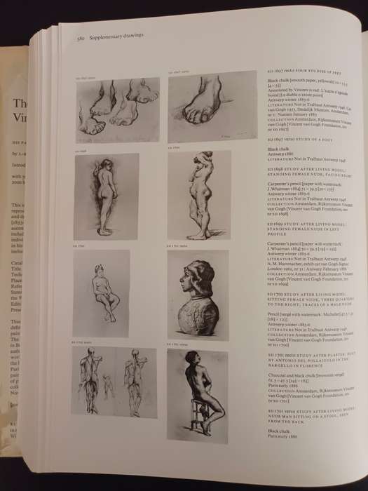 The Works of Vincent Van Gogh: HIs Paintings and Drawings De La Faille, J. -B. (Rare)