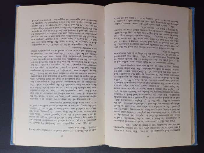 THE HISTORY OF THE RONDEBOSCH BOYS HIGH SCHOOL 1897-1947 /  D.E. CORNELL (Signed)