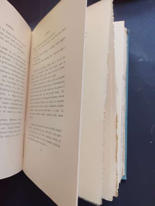 BIRDS AND BEASTS of the GREEK ANTHOLOGY / NORMAN DOUGLAS (Signed & Limited edition)