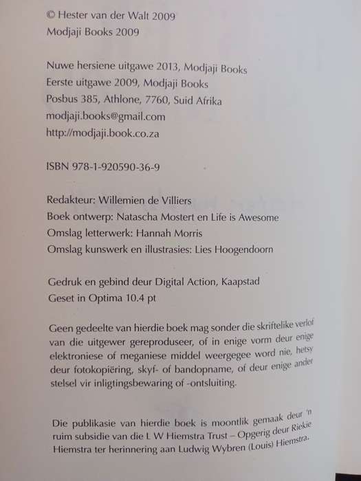 HESTER SE BROOD / Hester van der Walt