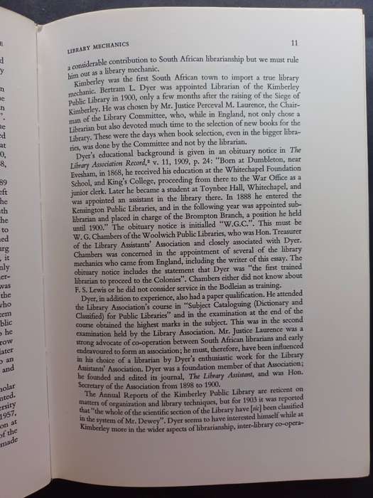 Libraries and People / Biblioteke en Mense : R. F. M. Immelman (Limited Edition)