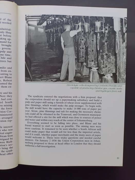 Paper Chain. The Story of Sappi / Hocking, Anthony