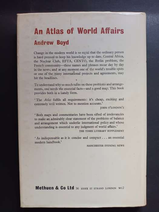 An Atlas of African Affairs / Boyd, Andrew & van Rensburg, Patrick