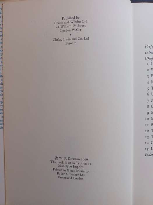 Unscrambling an Empire: A Critique of British Colonial Policy, 1956-1966. / Kirkman, W.P.