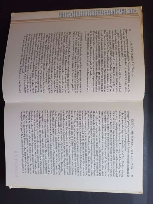 Unscrambling an Empire: A Critique of British Colonial Policy, 1956-1966. / Kirkman, W.P.