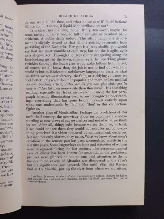 Mirage of Africa / Brodrick, Alan Houghton