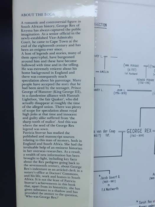 GEORGE REX: DEATH OF A LEGEND / Patricia Storrar