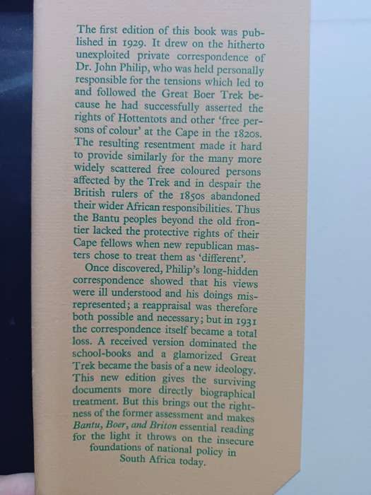 BANTU BOER and BRITON / William Miller Macmillan