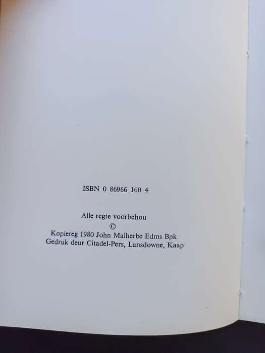 RAAMWERK VIR SUID-AFRIKA: Credo op Rym / I. D. du Plessis ( Geteken)