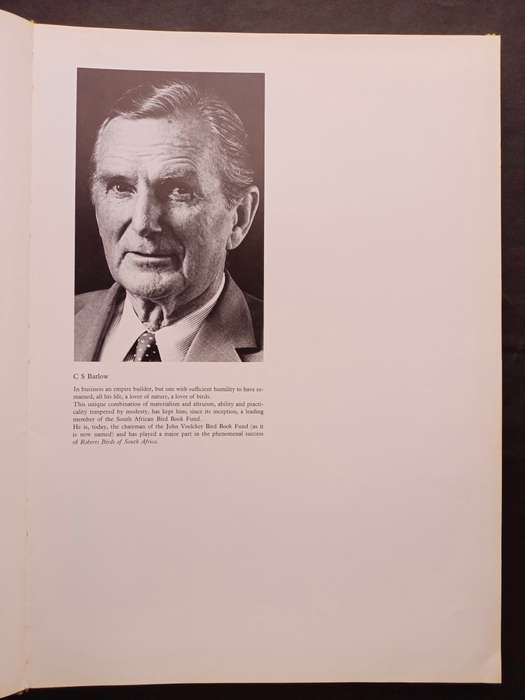 The Paintings of Norman Lighton for Roberts Birds of South Africa / A V Bird