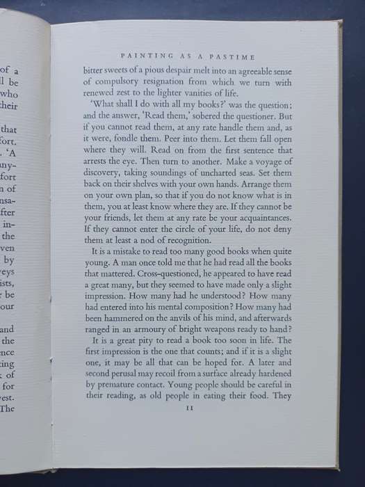 Painting as a Pastime / Winston S. Churchill
