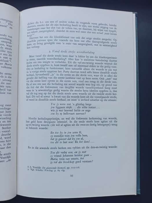 Die taal as tolk : `n stilistiese analise van Elisabeth Eybers se Maria / C.J.M. Nienaber