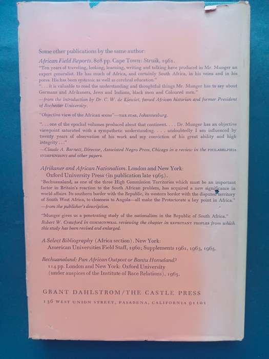 Notes on the Formation of South African Foreign Policy / Edwin S. Munger