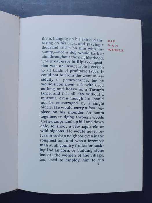 Rip Van Winkle / Washington Irving (Private Publication)